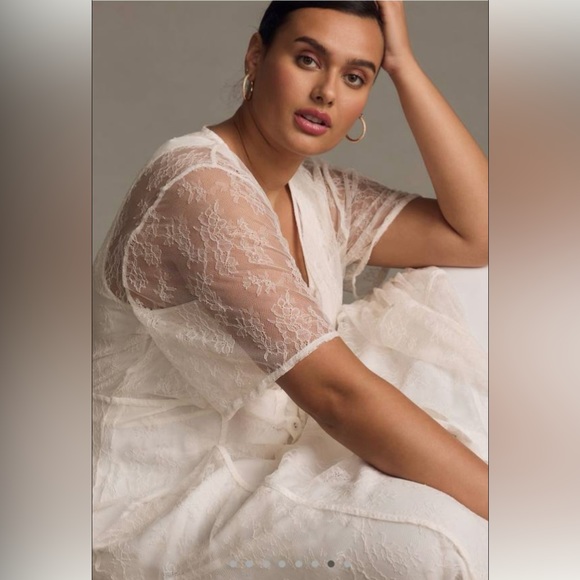 Anthropologie Lace Maxi Dress - Size XL - Picture 2 of 11